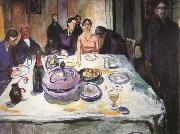 Edvard Munch Wedding china oil painting artist